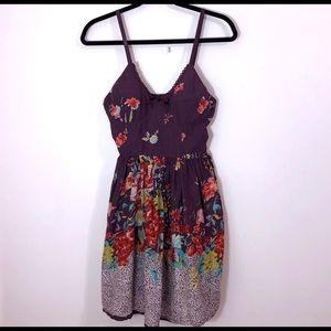 Y2K floral lace sundress